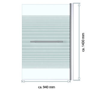 Glasduschwand Cortona Duschwand Glas Badewanne kaufen, Test, Duschwand, Glasduschwand, Badewannenaufsatz kaufen