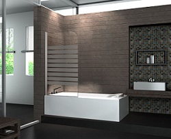 Duschwand Frost Duschabtrennung Glas Badewanne kaufen, Duschwand, Badewannenaufsatz