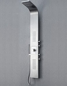 Duschpaneel mit Thermostat von Wunderbad Duschpaneel Test - Duschsäule Ratgeber
