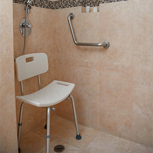 Duschhocker - Duschsitz - Duschstuhl für die Dusche